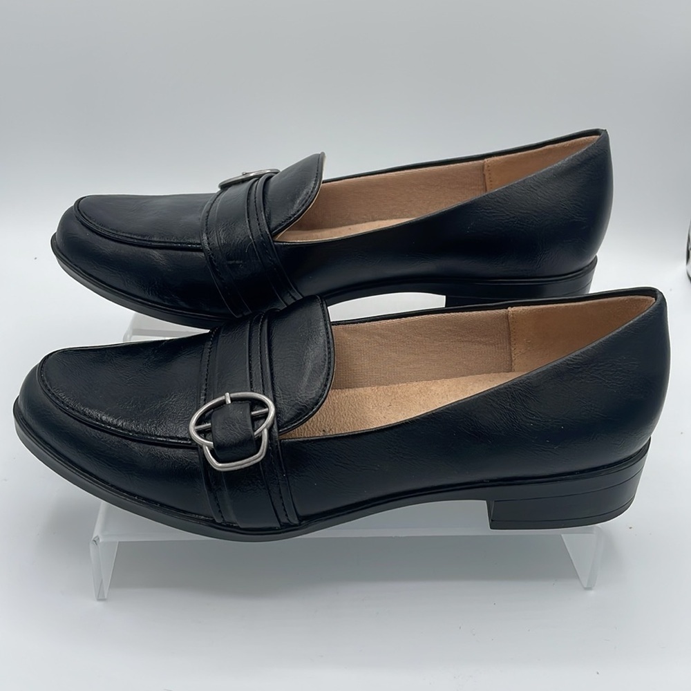 Life Stride Tabitha black slip on loafers, size 7.5 - Picture 3 of 6